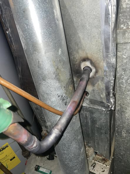 After: clean, professionally replaced refrigerant lines